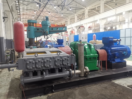 5ZB400 400KW Elektrik Motorlu Beş Silindirli Su Enjeksiyon Pompası Tahrikli